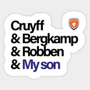 Dutch Legends - Boy Sticker